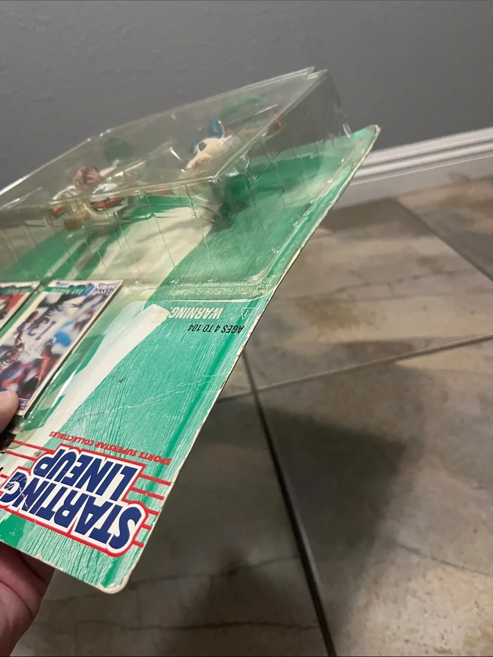 1997 Starting Lineup Classic Doubles Dan Marino Bob Griese Miami Dolphins Kenner
